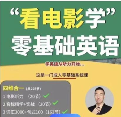 sunny老师零基础看电影学讲英语 看电影学英语 第1张