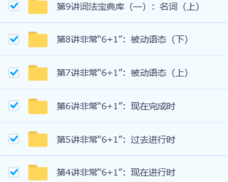 赵紫涵 小学语法大全（小高年级必学）英语30讲带讲义 百度云网盘 小学语法 小学英语 第1张