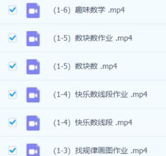 艾麦思1-6 年级小学数学思维视频课 300讲视频合集