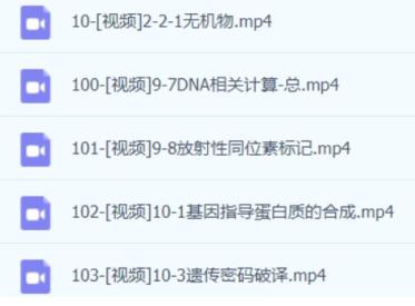 2024高三高考生物 周芳煜生物 一轮复习联报班 高中生物