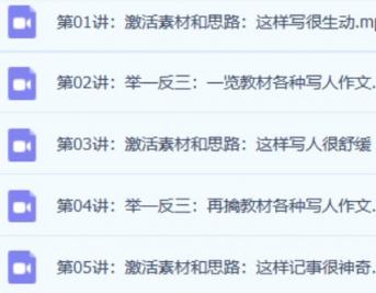 曾曦 小学语文作文独创方法（基础班+强化班)